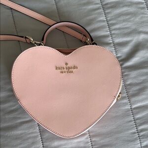 Kate Spade Pink Heart-Shaped Crossbody Bag